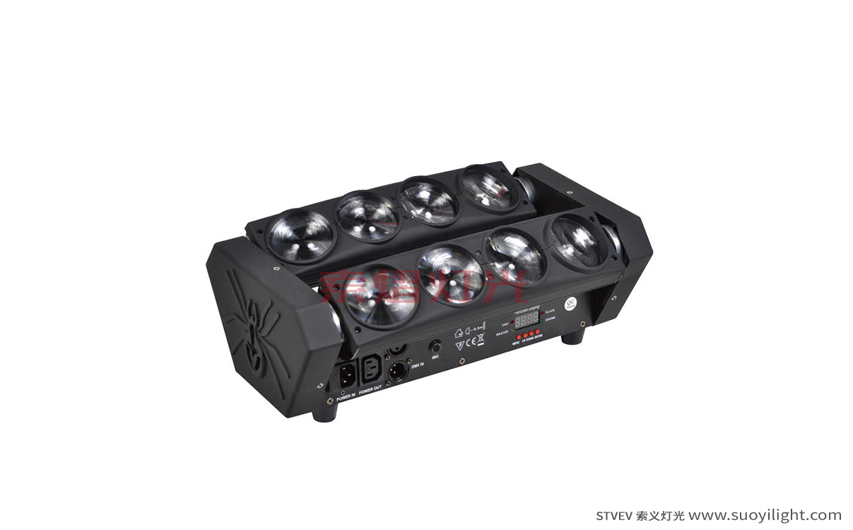 The-NetherlandsDouble Row 4 Blinder LED Spiders Light 